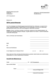 SEPA-Lastschriftmandat – Thumbnail